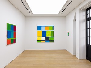 Installation view. Artwork © Stanley Whitney. Photo: Stathis Mamalakis