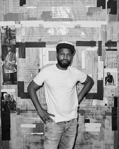 A portrait of Nathaniel Mary Quinn