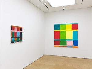 Installation view. Artwork © Stanley Whitney. Photo: Stathis Mamalakis