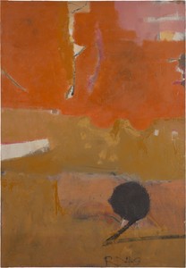 Richard Diebenkorn, Untitled #32 (Sausalito), 1949. Oil on canvas, 57 × 39 ½ inches (144.8 × 100.3 cm) © 2025 Richard Diebenkorn Foundation/Artists Rights Society (ARS), New York