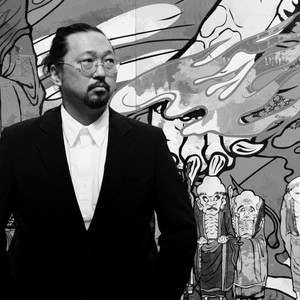 A portrait photograph of Takashi Murakami