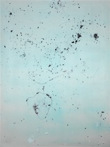 Urs Fischer, Celestial #2, 2025. Aluminum panel, honeycomb composite, acrylic adhesive, acrylic primer, pigment, epoxy, acrylic ink, acrylic silkscreen medium, and acrylic paint, 88 × 66 inches (223.5 × 167.6 cm) © Urs Fischer. Photo: Stefan Altenburger