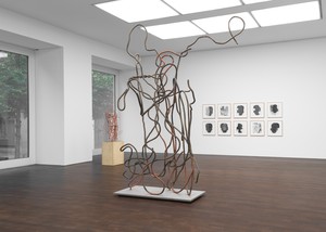 Installation view. Artwork © Christopher Wool. Photo: Maris Hutchinson