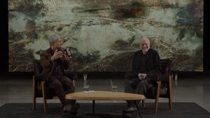 Anselm Kiefer and Michael Govan