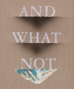 Ed Ruscha, And What Not, 2023. Acrylic on linen, 24 × 20 inches (61 × 50.8 cm) © Ed Ruscha. Photo: Jeff McLane
