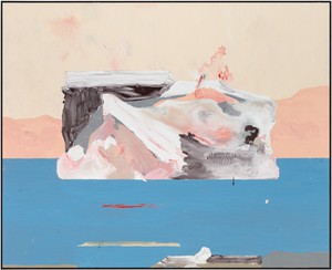 Harold Ancart, Untitled, 2018. Oil stick and pencil on canvas, in artist’s frame, 69 × 85 × 2 ¼ inches (175.3 × 215.9 × 5.7 cm), Fondation Beyeler, Riehen/Basel, Switzerland © Harold Ancart. Photo: JSP Art Photography