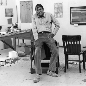 A portrait photograph of Richard Diebenkorn