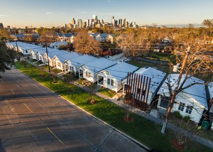 Rick Lowe, Project Row Houses, Houston, 1993–2018. Social sculpture conceived in collaboration with James Bettison, Bert Long, Jr., Jesse Lott, Floyd Newsum, Bert Samples, and George Smith