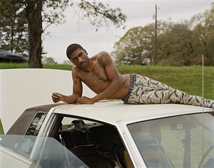 Deana Lawson, Cortez, 2016. Pigment print, 40 × 50 inches (101.6 × 127 cm), edition of 4 + 2 AP © Deana Lawson