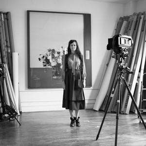 A portrait photograph of Taryn Simon